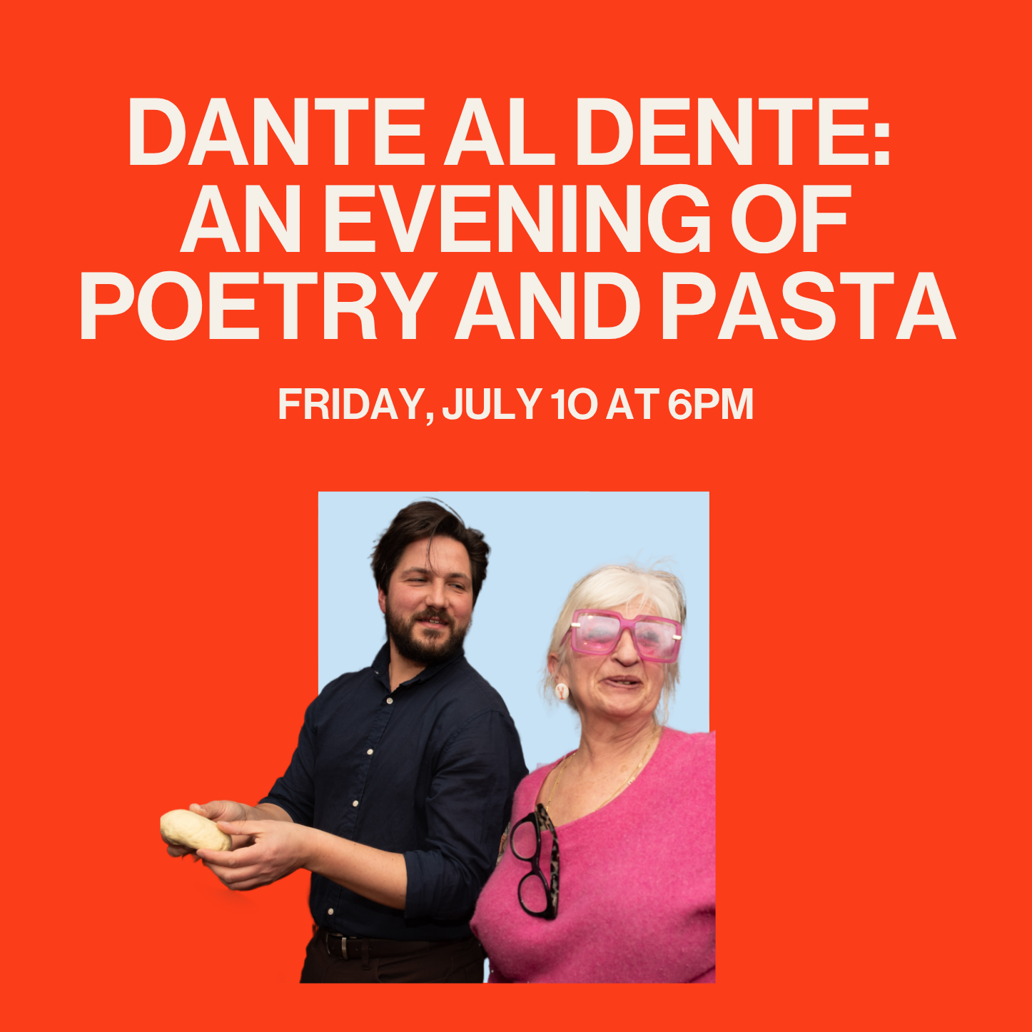 Dante al Dente: A Poetry and Pasta Making Workshop