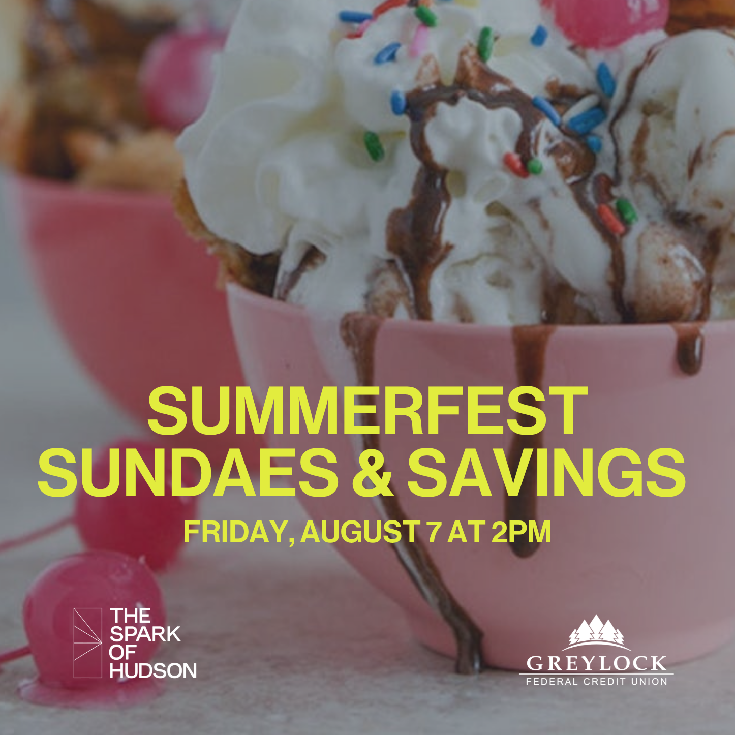 SummerFest Sundaes & Savings with Greylock Federal Credit Union
