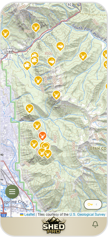 ADD PINS TO MAP FROM LOCATION OR TAP TO ADD LOCATION