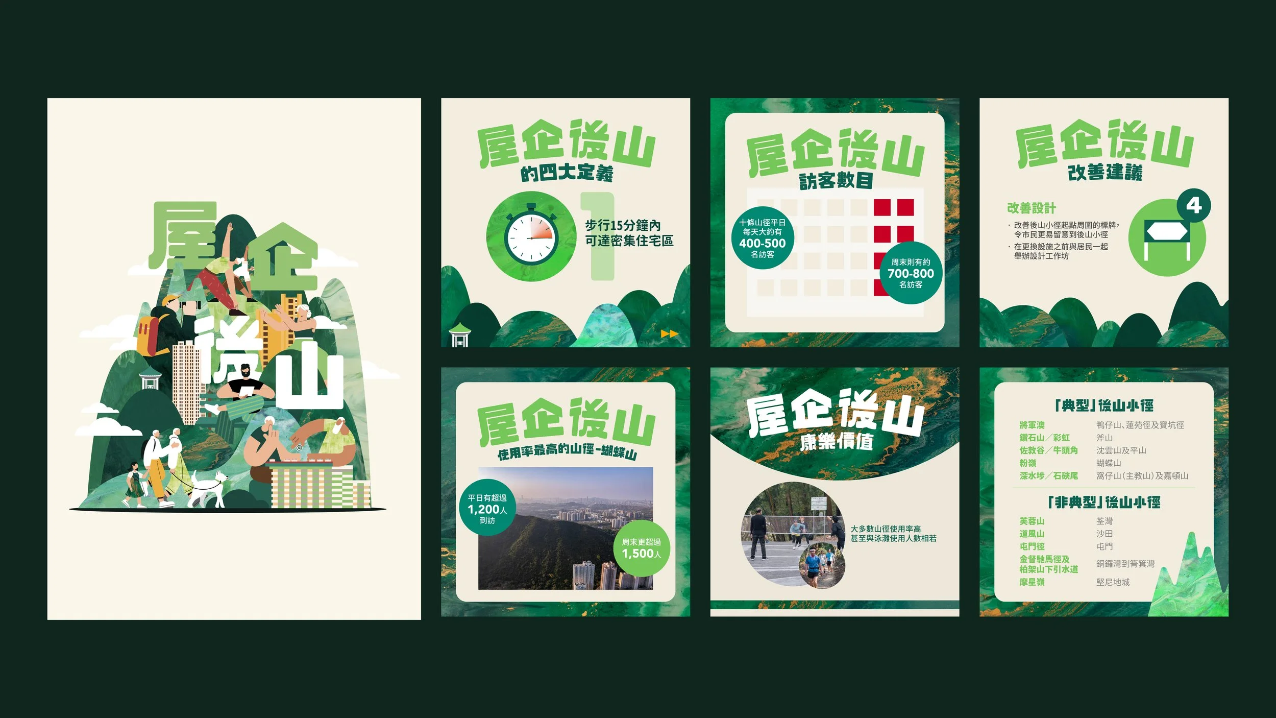 TrailWatch Backyard Trails Key Visual & Social Media Extension