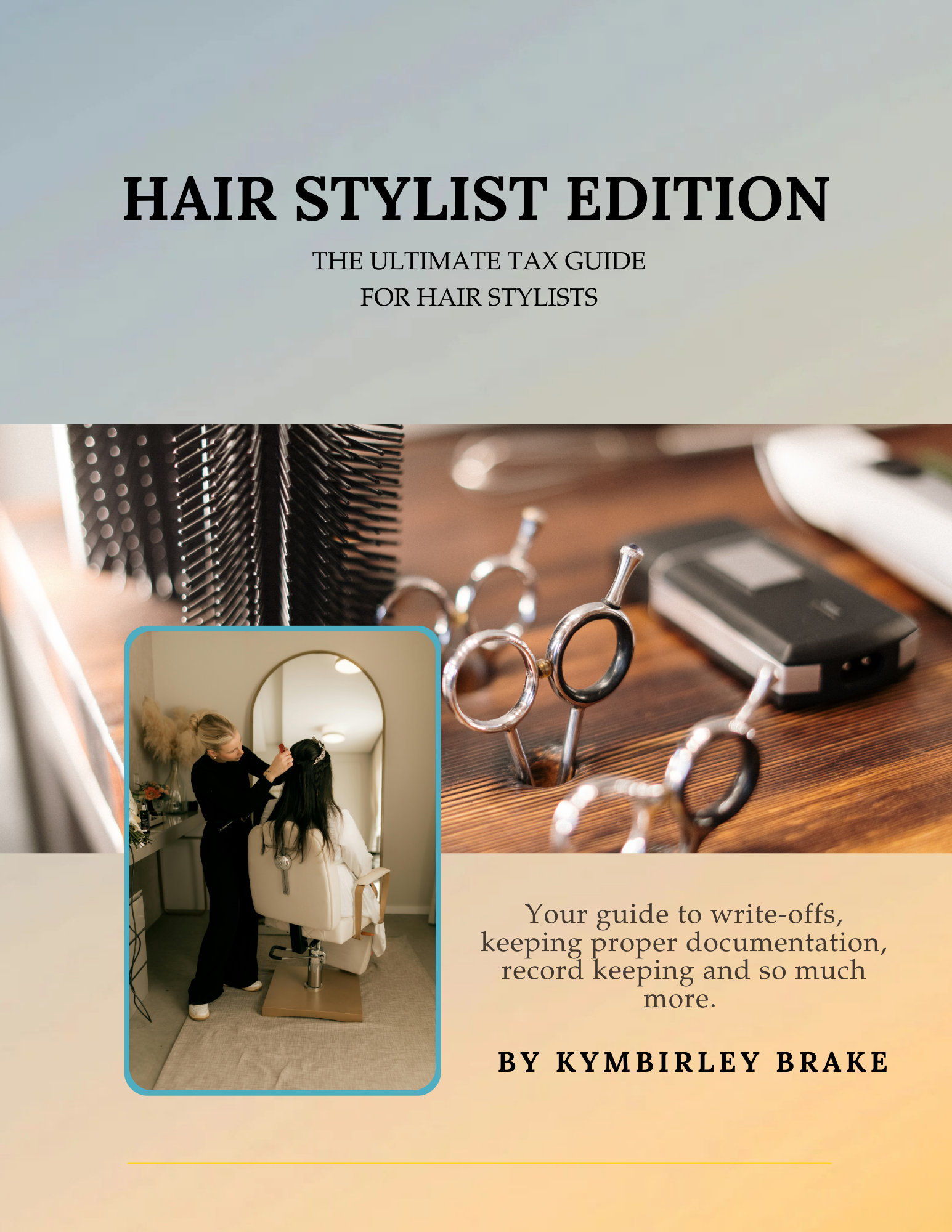 Hair Stylist Tax Tips & Write-Offs eBook