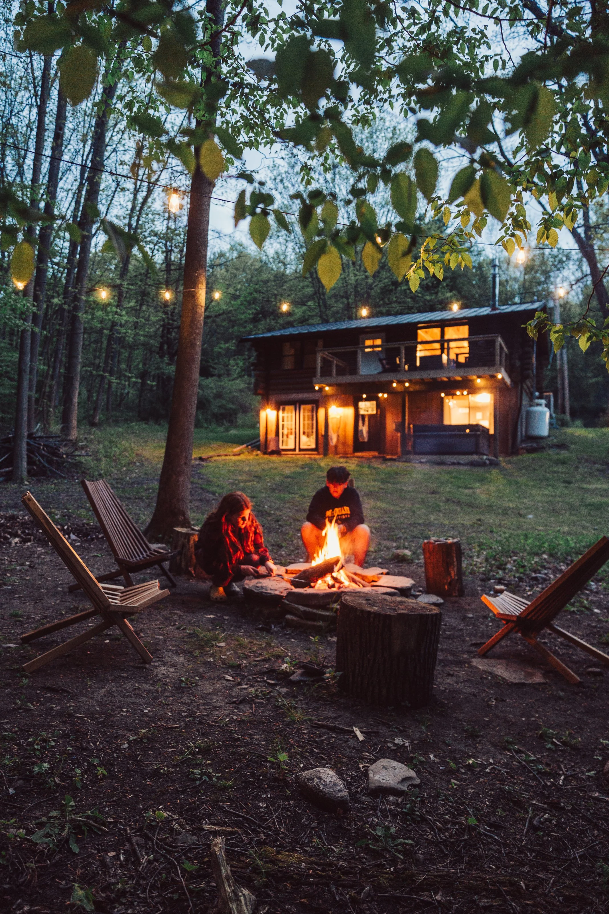STREAM SIDE FIRE PIT
