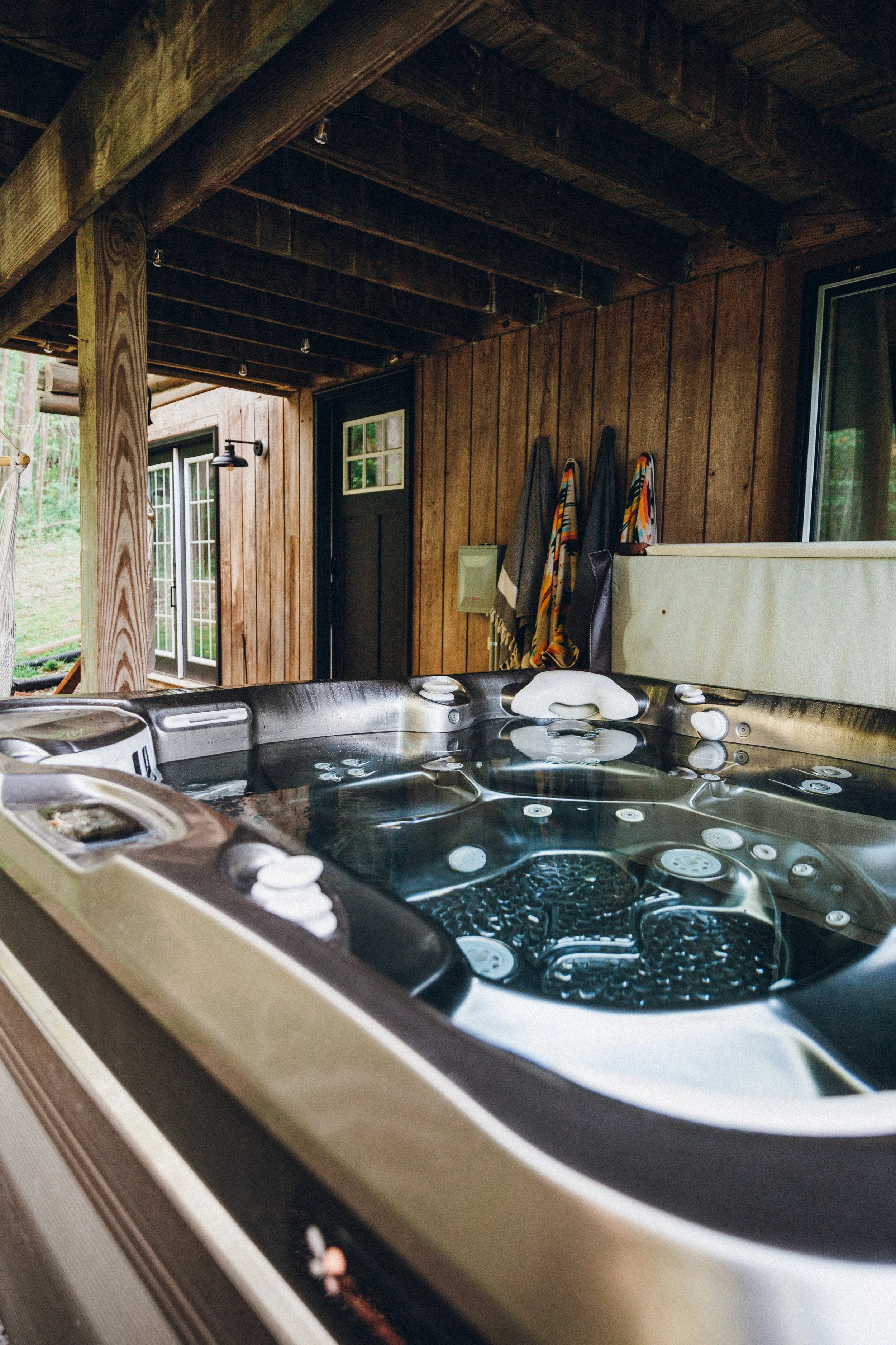 SALT WATER HOT TUB