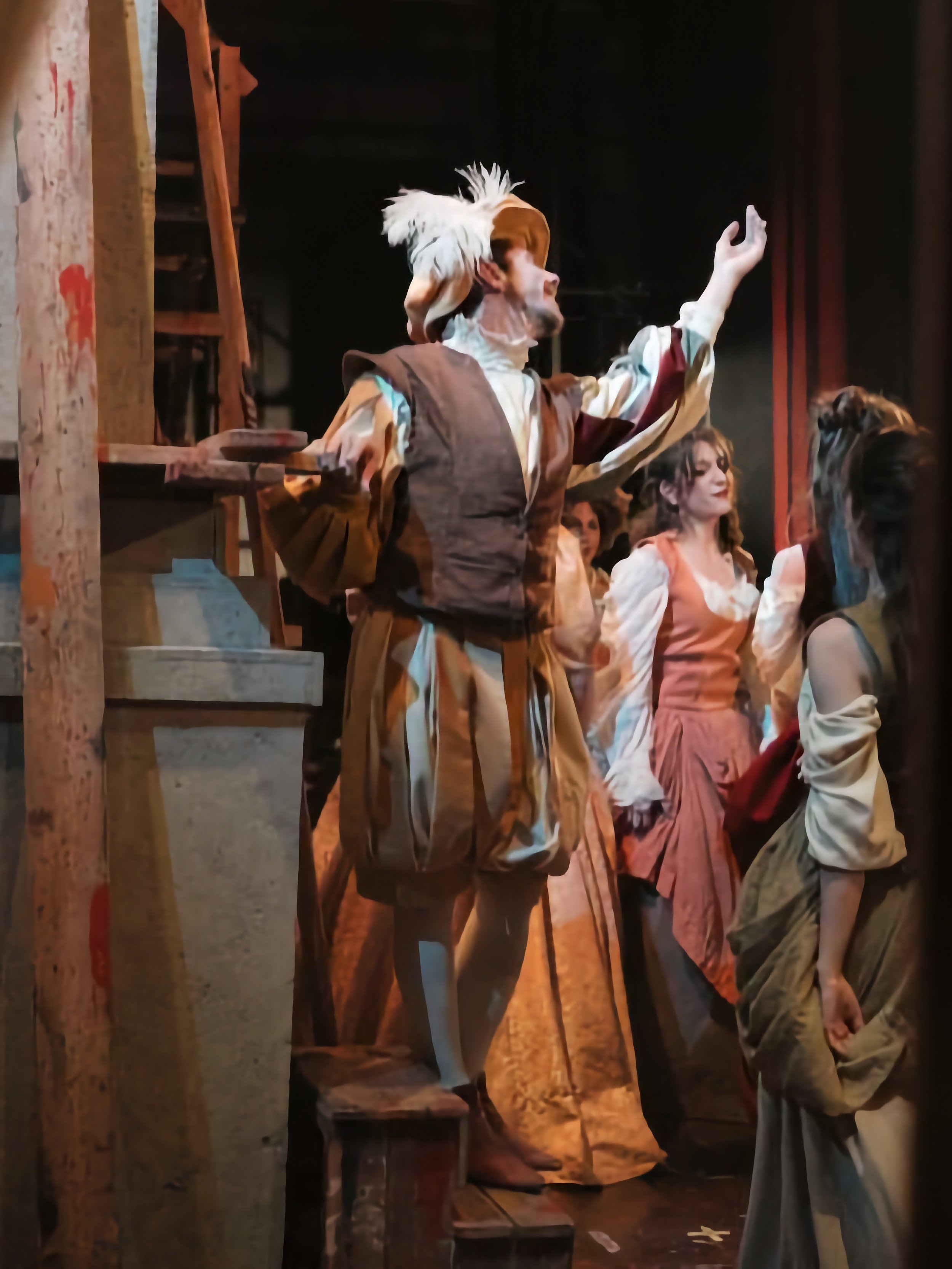 Caravaggio — La Fuga — scena d'ensemble
