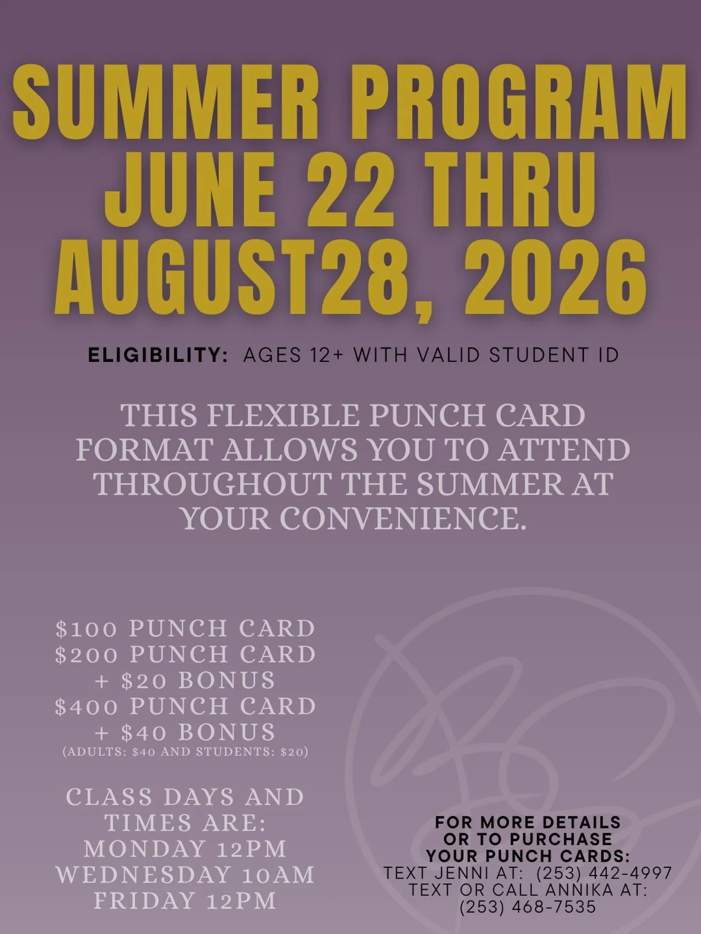 This is a great way to connect as a family! 💪❤️. Join us and see what Pilates is all about!  Call or text Annika at 253-468-7535 for details and to schedule classes. 😊