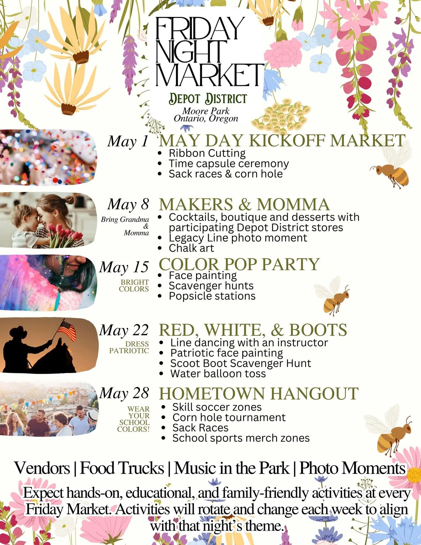 Meet Us at the Friday Night Markets 🎉