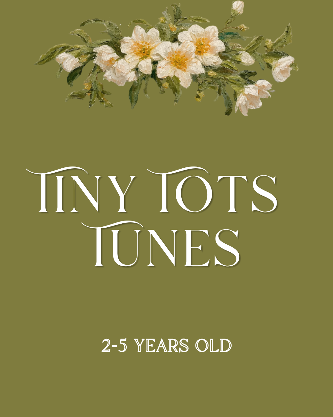 Tiny Tots Tunes Class - Wednesday 9:45am