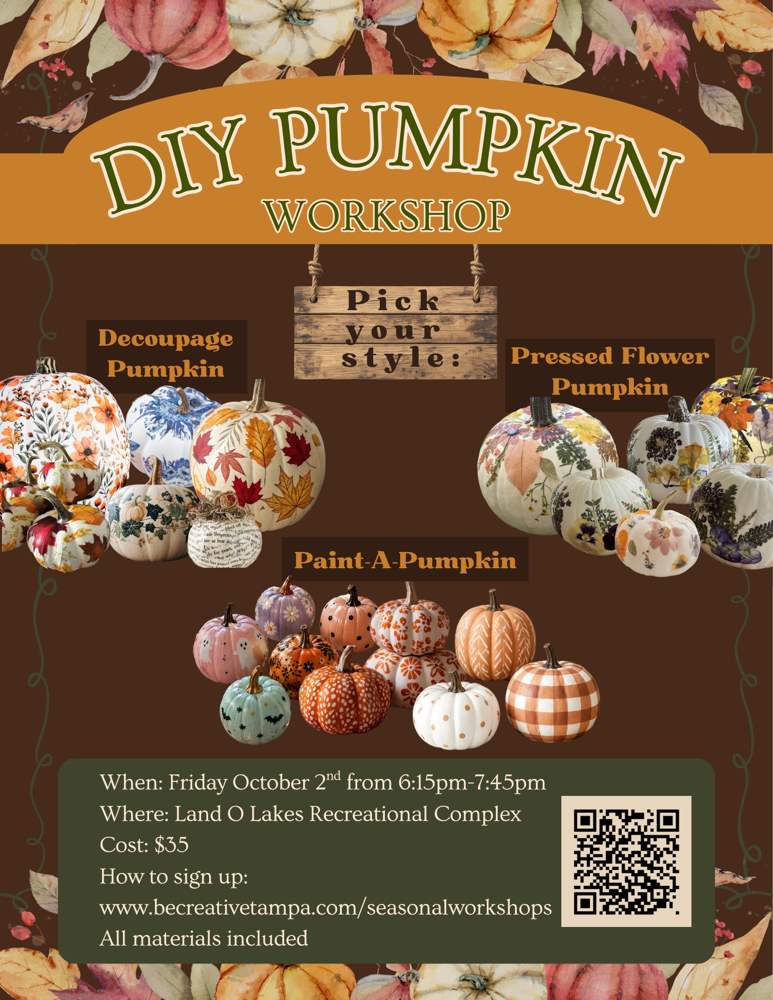 DIY Pumpkin Workshop