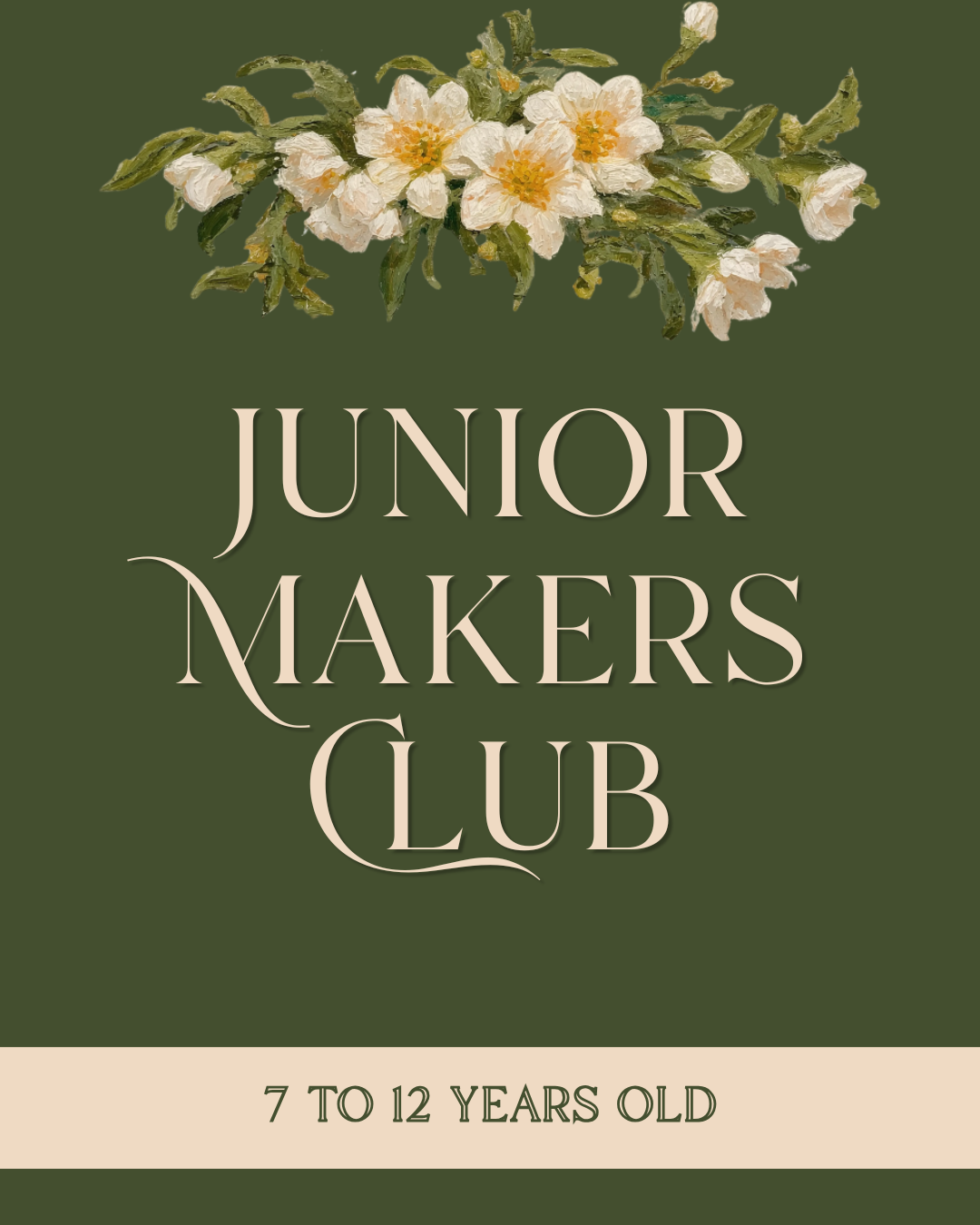 Wednesday - Junior Makers Club - 2:30pm