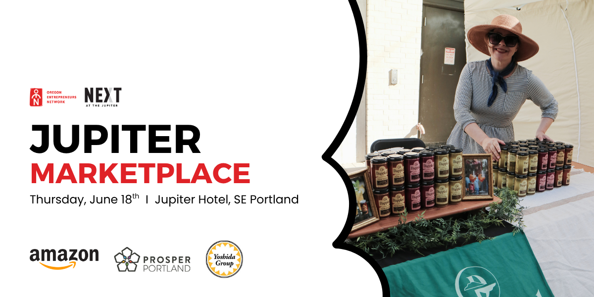 Oregon Entrepreneurs Network Jupiter Marketplace