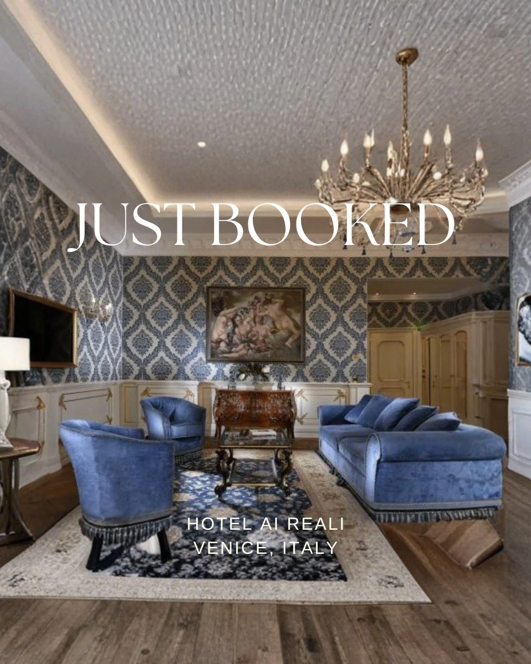 Just booked: a stay @airealihotel 🇮🇹

For this family of 4, it&rsquo;s the full classic Venice experience &mdash;a canal view room, elegant Venetian charm, and the kind of location that makes it easy to wander, get lost, and fall in love with the c