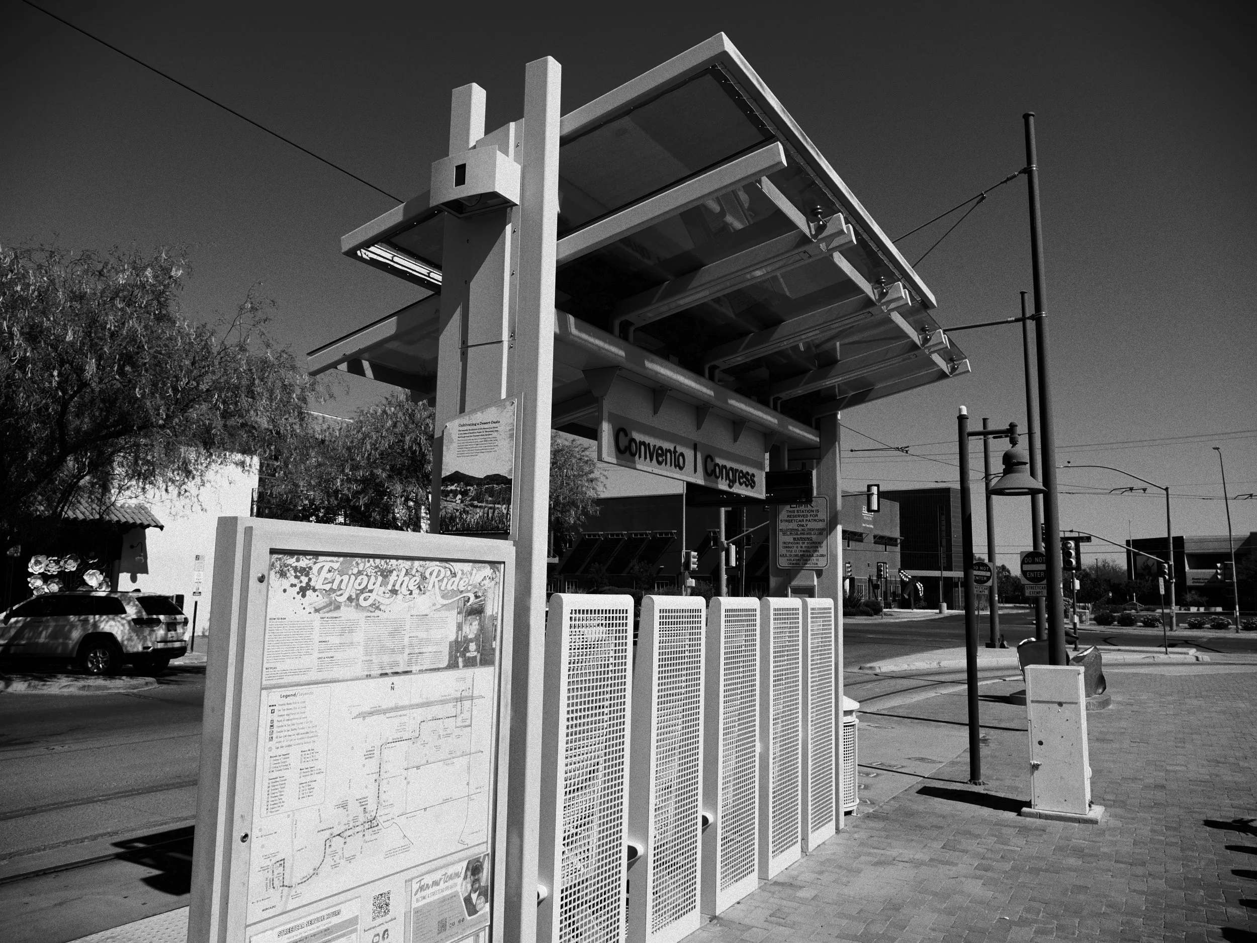 Downtown Tucson B&amp;W* Fun