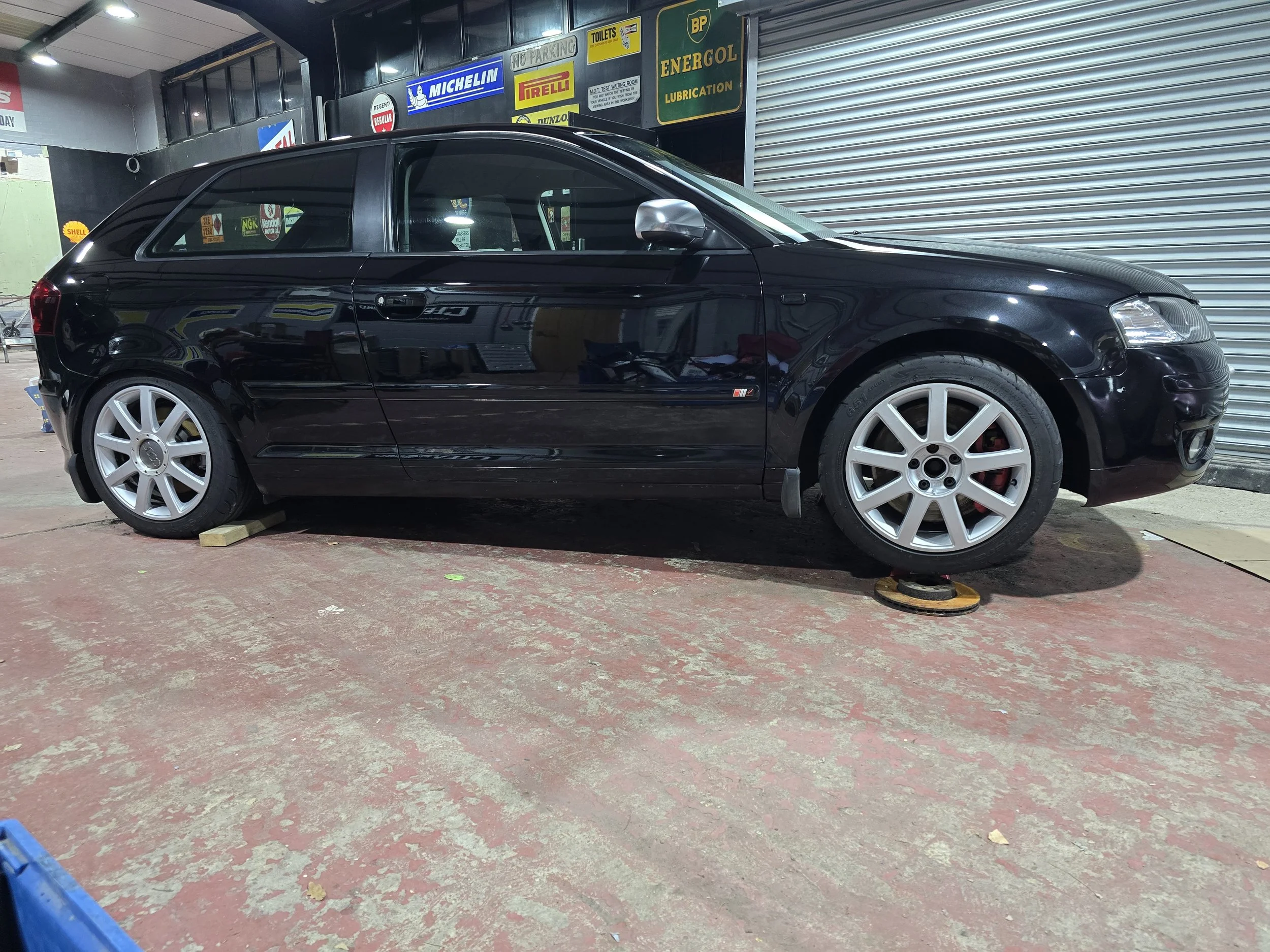 Audi A3 following machine polish