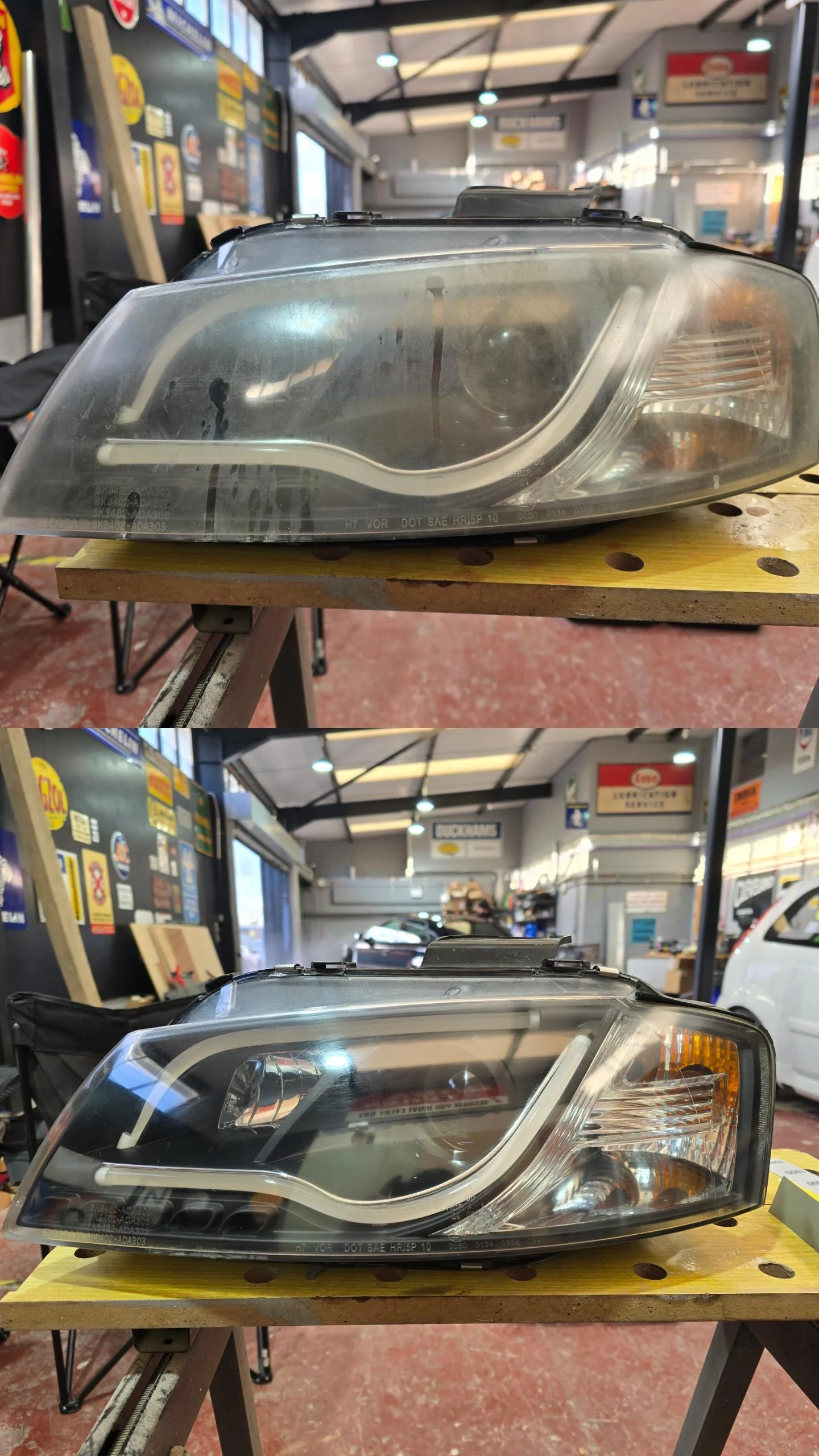 See the difference, see the road better.