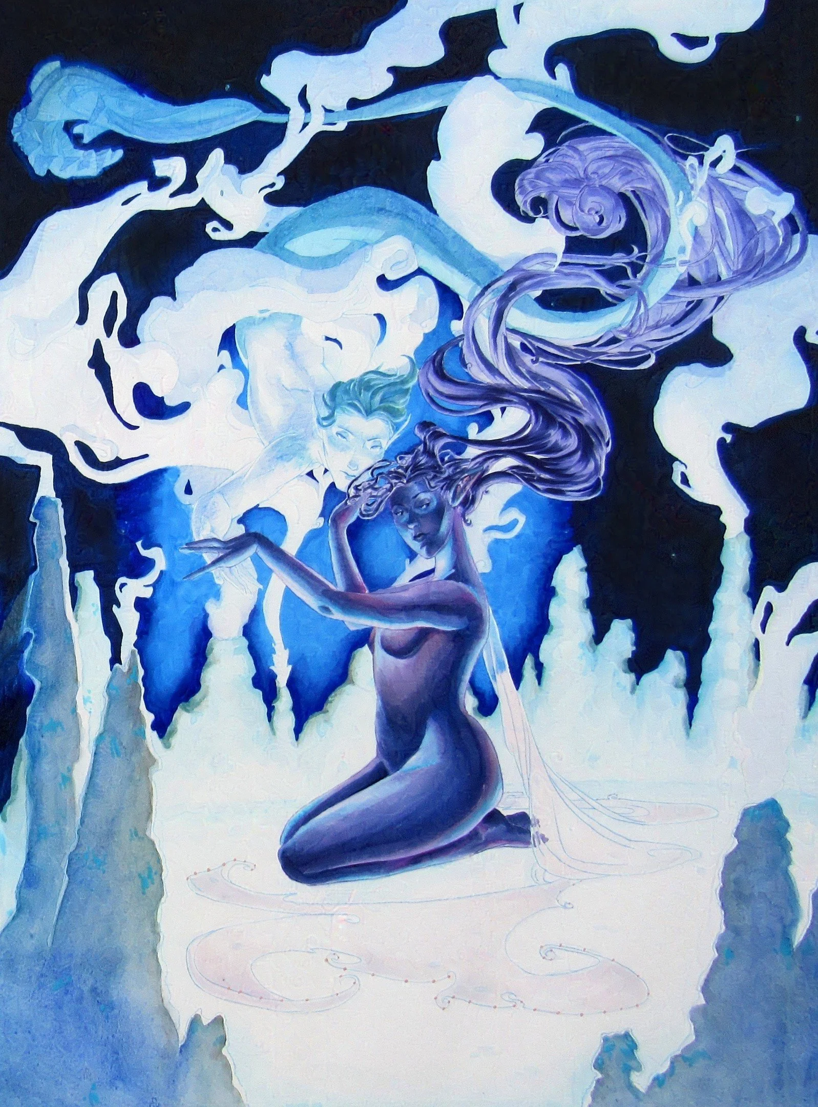 The Seelie Crow Depths Issue Cover - detail.jpg