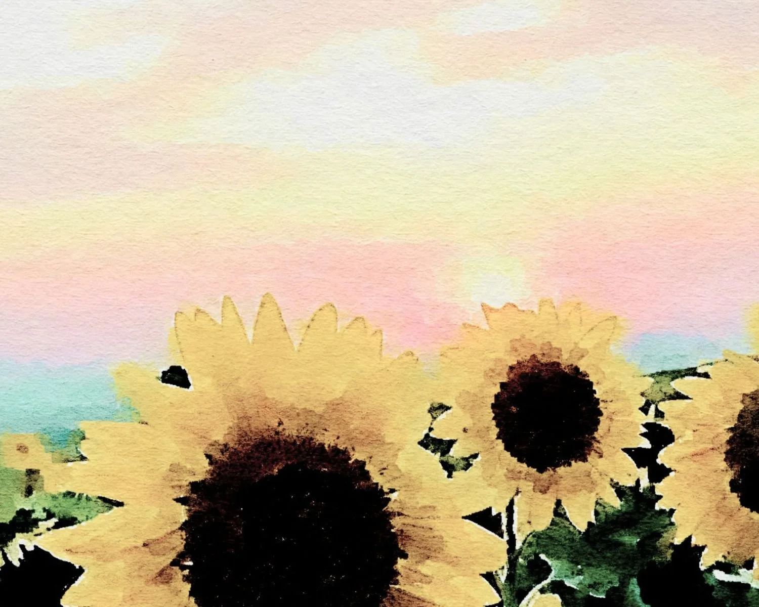 Trauma therapy in Colorado - watercolor flowers graphic