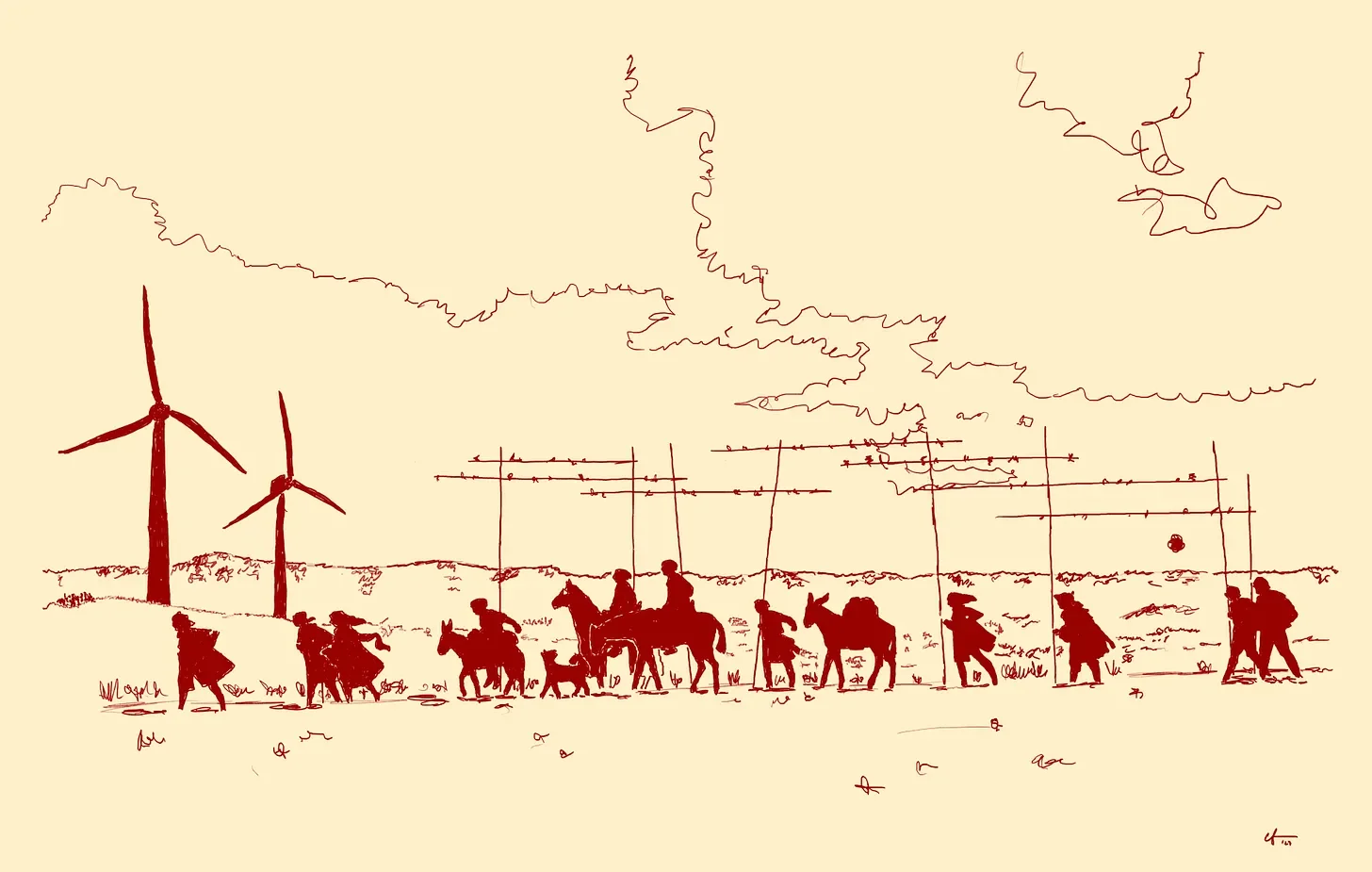Cover image for The Path of the Wind, a pilgrimage narrative from the Camino de Santiago