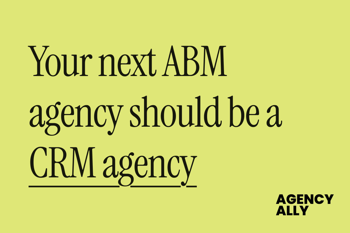 Why the skills behind good CRM are becoming essential to ABM