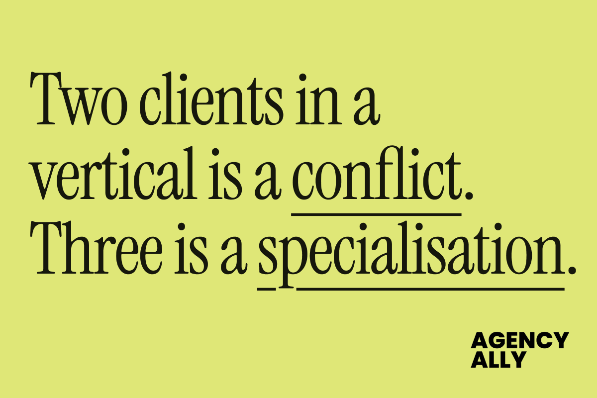 The commercial power of being less comparable