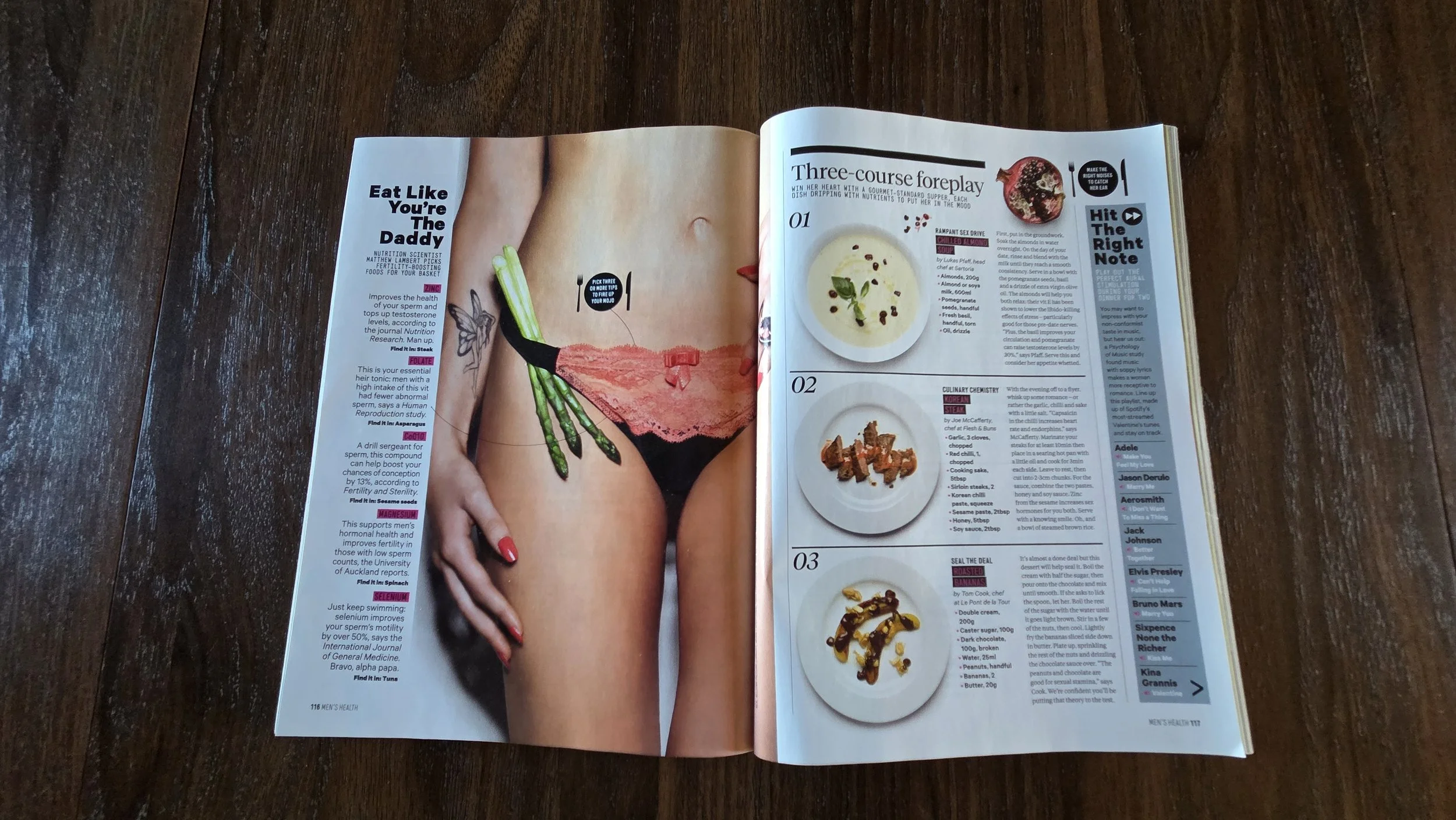 Joe Kimura featured article in Men's Health magazine