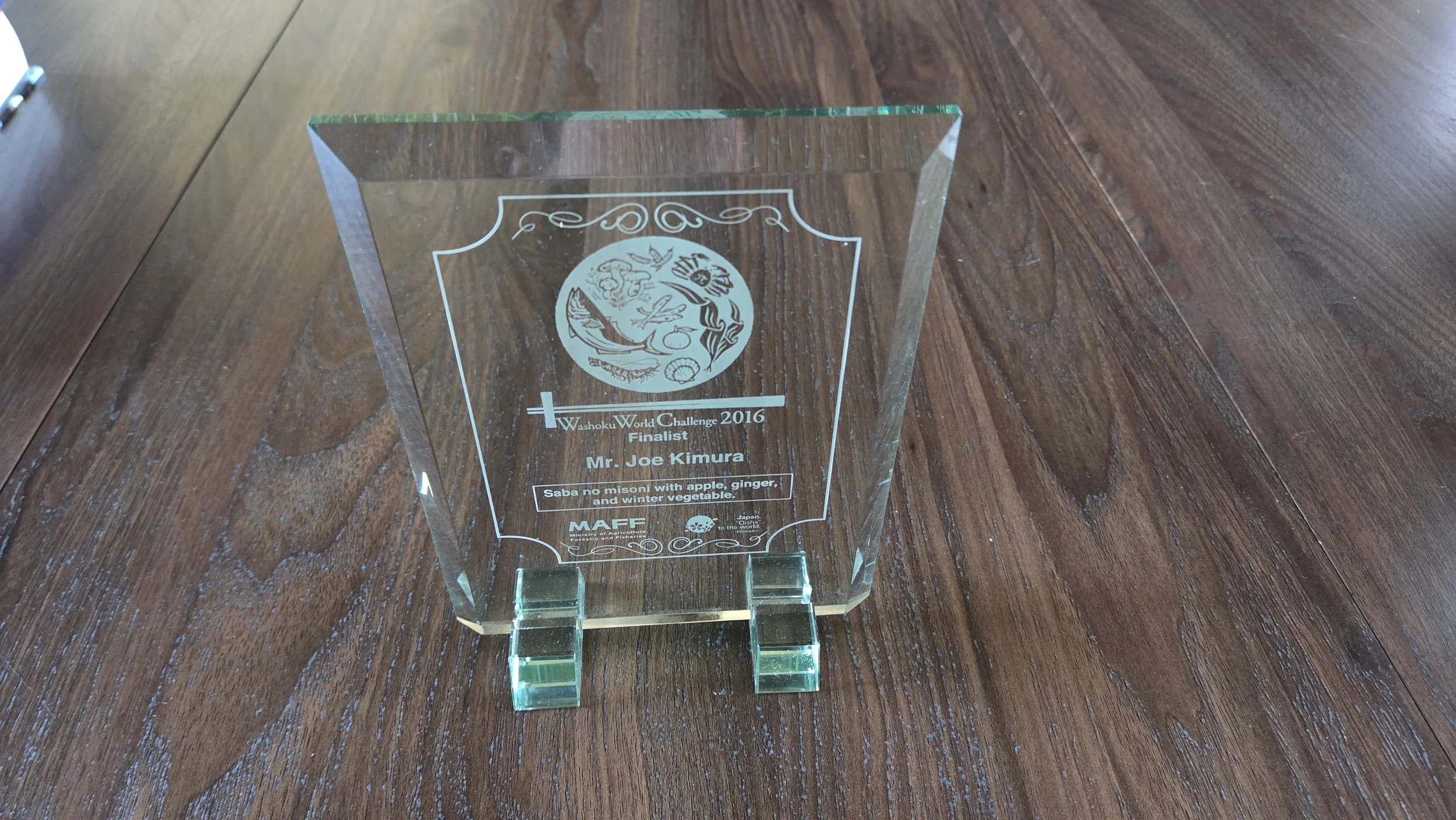 Washoku World Challenge 2016 Joe Kimura Final