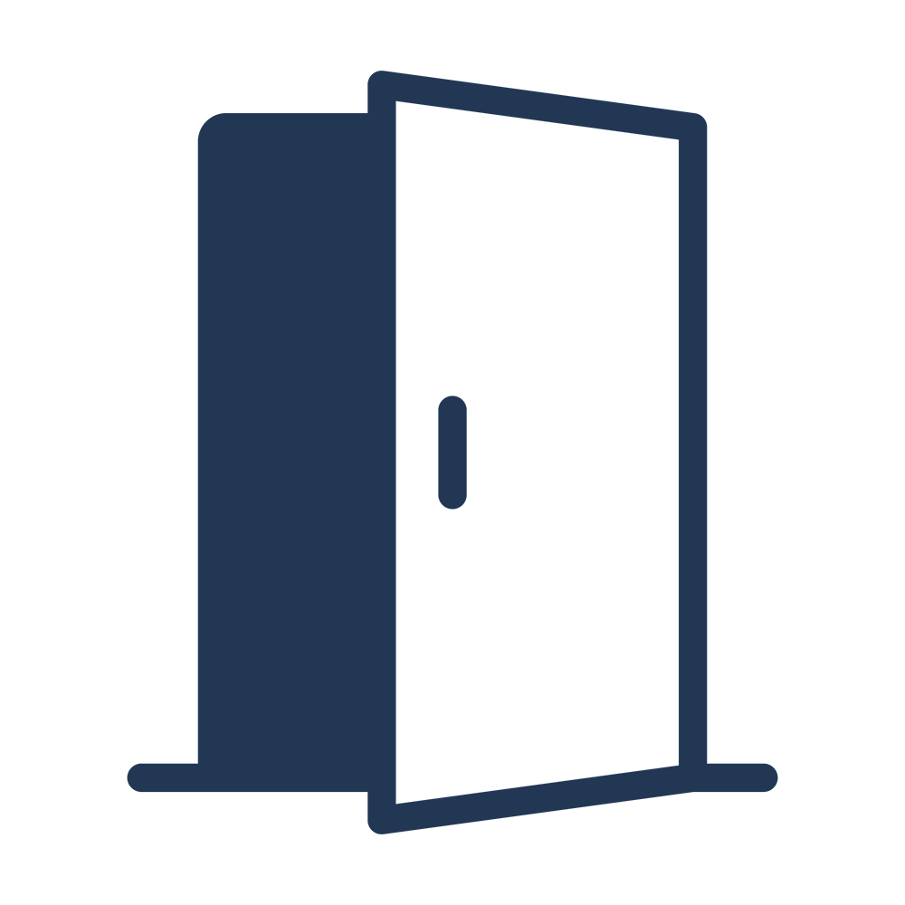 Open door icon