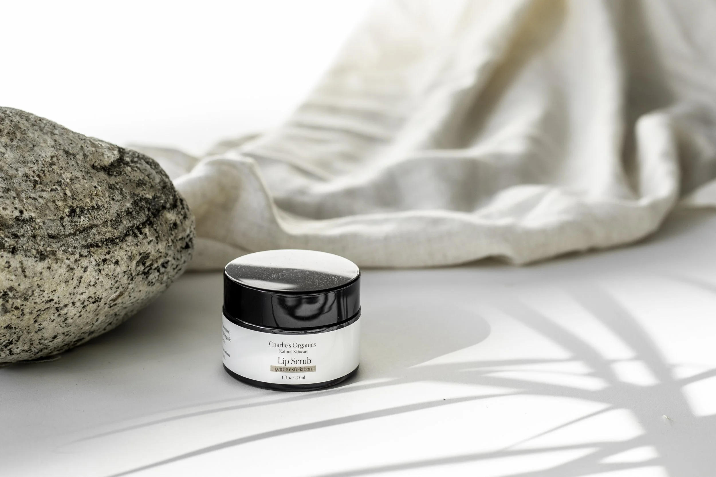 Charlie’s Organics Coffee Lip Scrub | Organic Lip Exfoliator