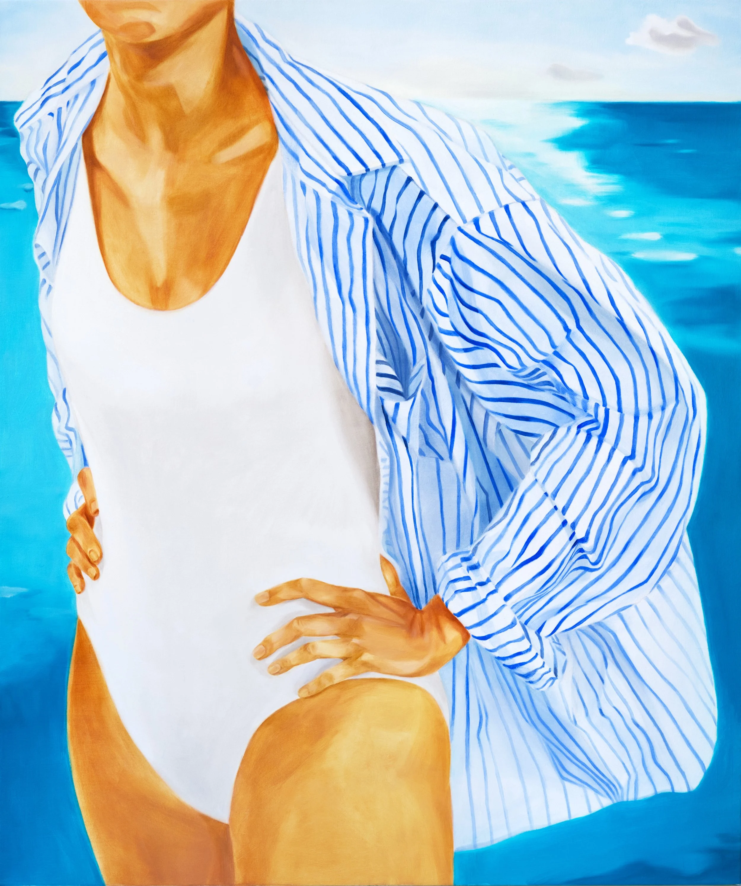 Ocean Breeze, oil on canvas, 100x120 cm, 2025-2026