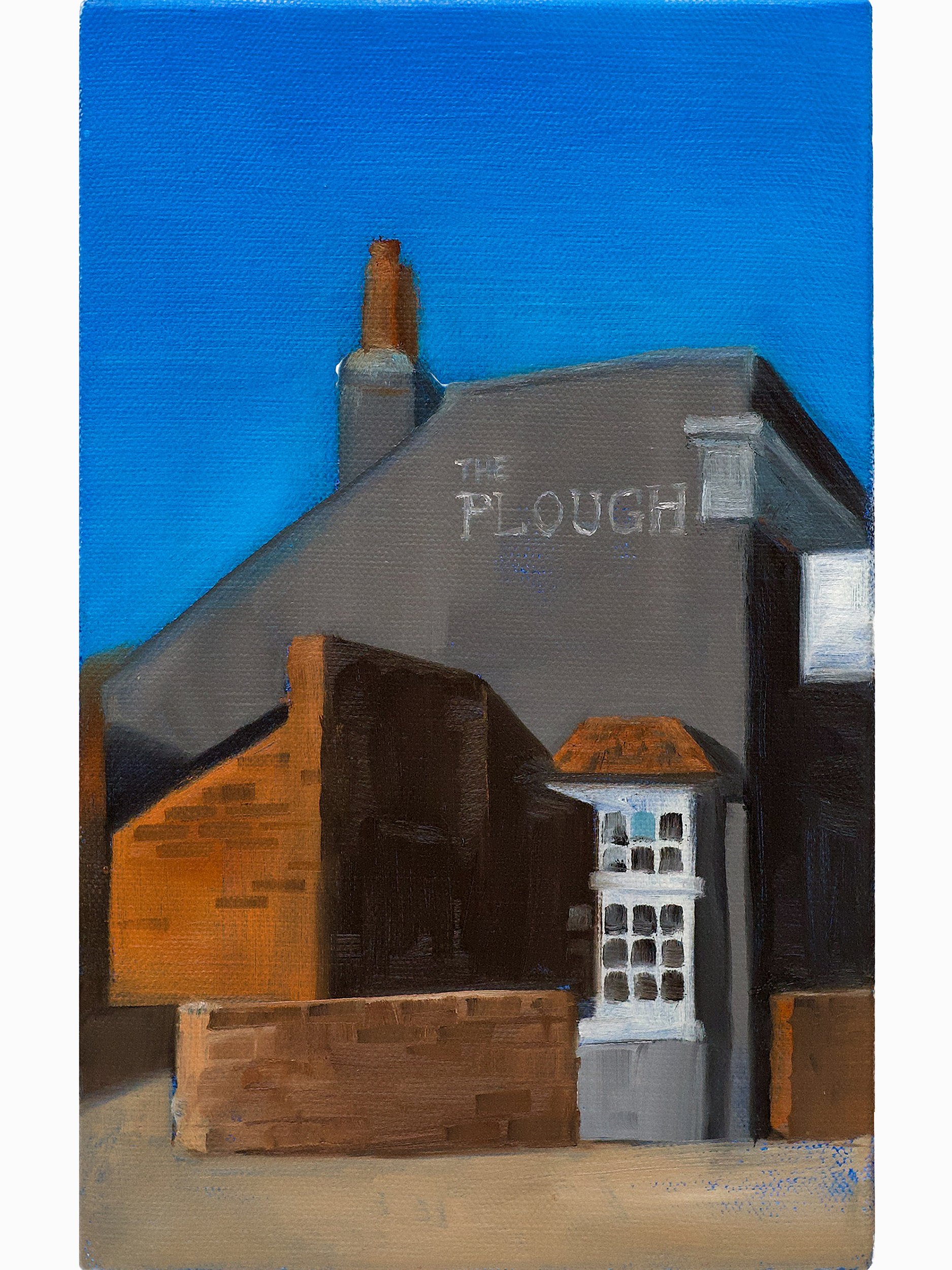 The Plough — original oil painting on canvas by Ara Youn, 2025