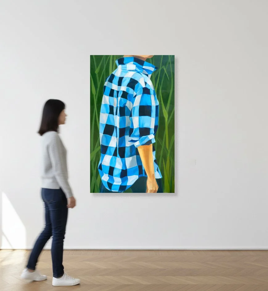 Adventure — original oil painting on canvas by Ara Youn, 2025