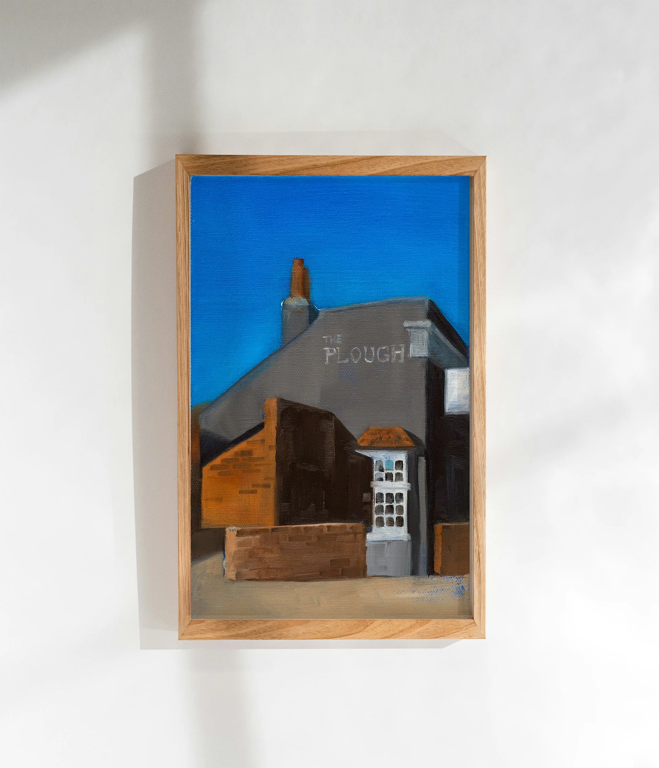 The Plough — original oil painting on canvas by Ara Youn, 2025