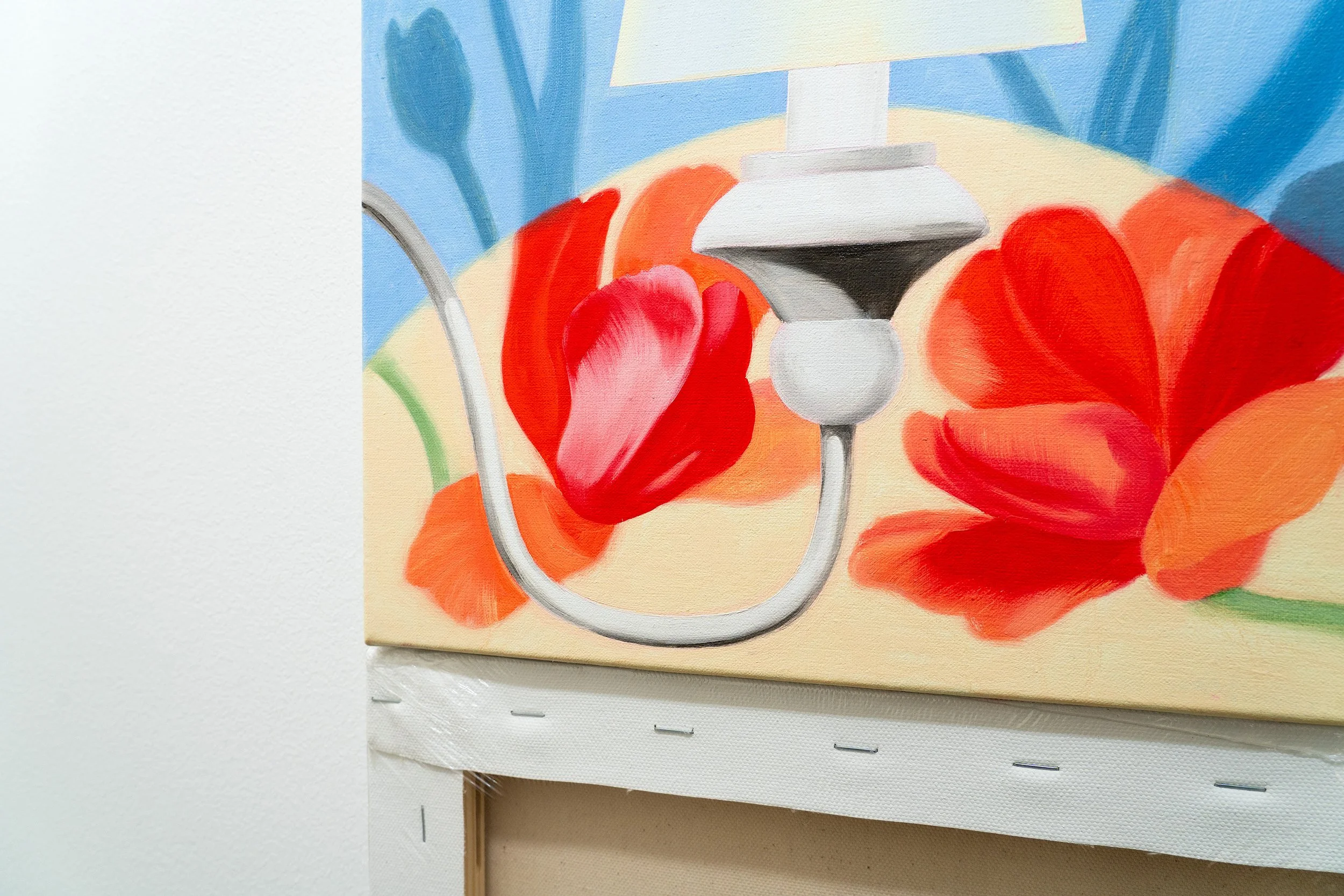 Seen and Unseen, Tulips— original oil painting on canvas by Ara Youn, 2025