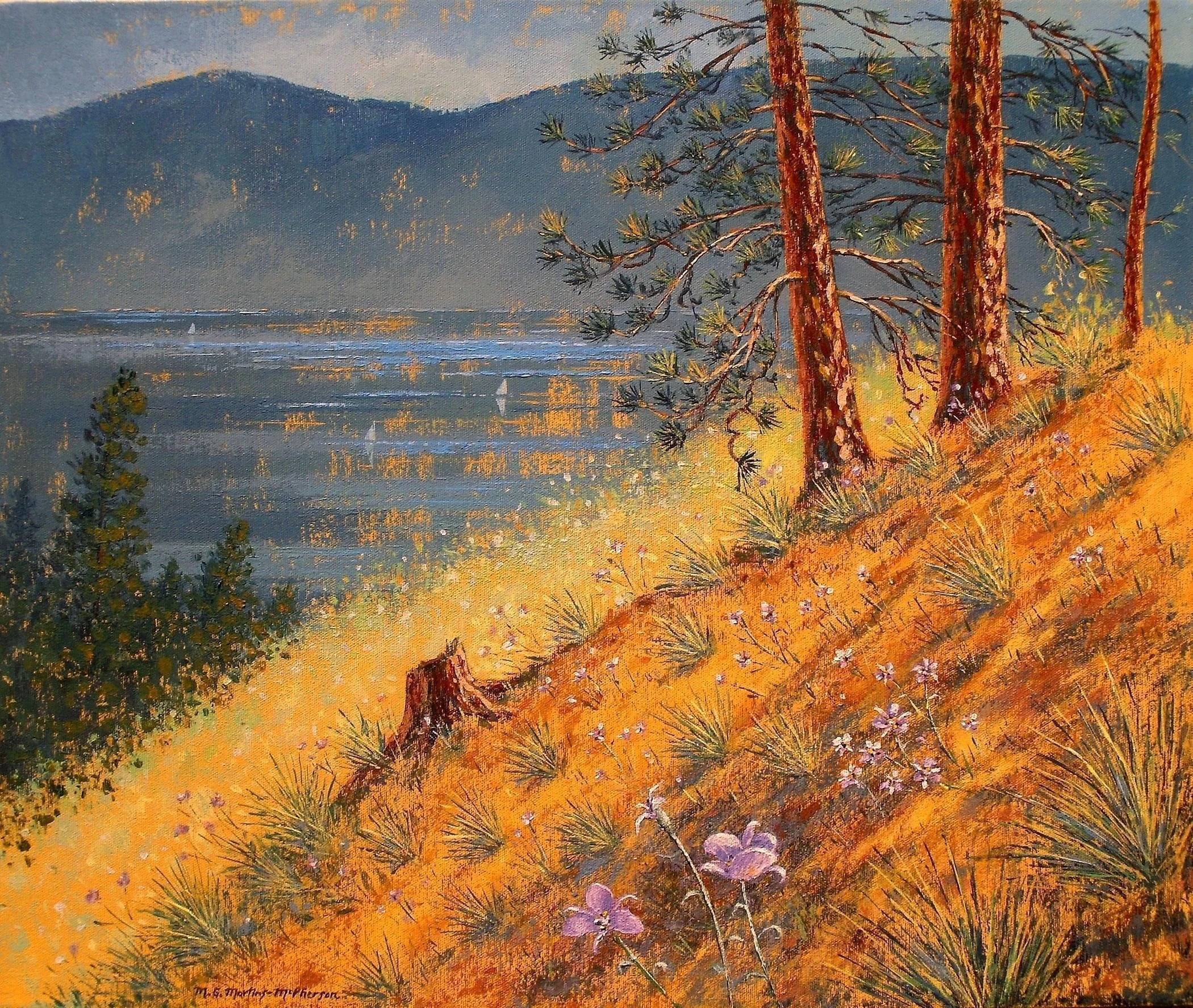 McPherson, Marlene G - Okanagan Mariposa Lilies.jpg