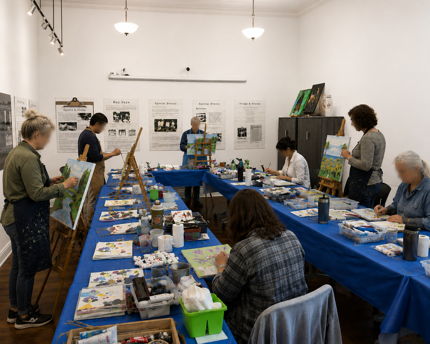 Summer Artist Drop-In Painting every Thursday
