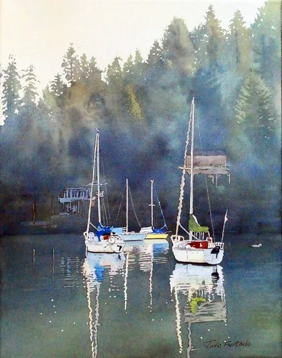 Painting Light ~ Letting loose with Watercolour with Juve Furtado