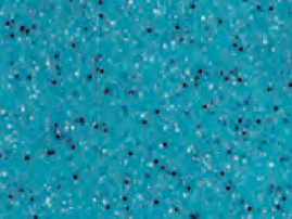 Close-up of blue speckled textured surface