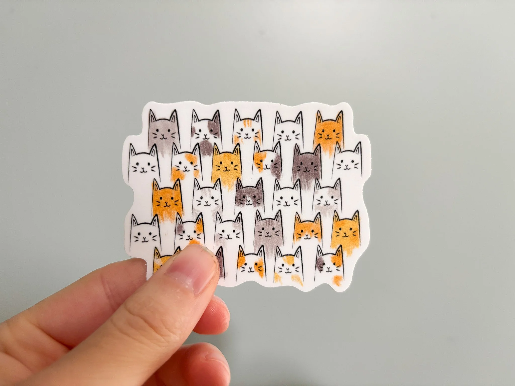 Group of Cats Sticker