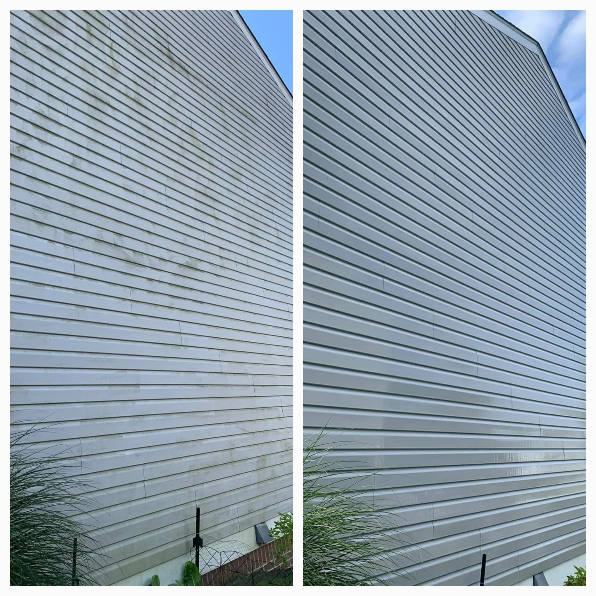 Softwash siding