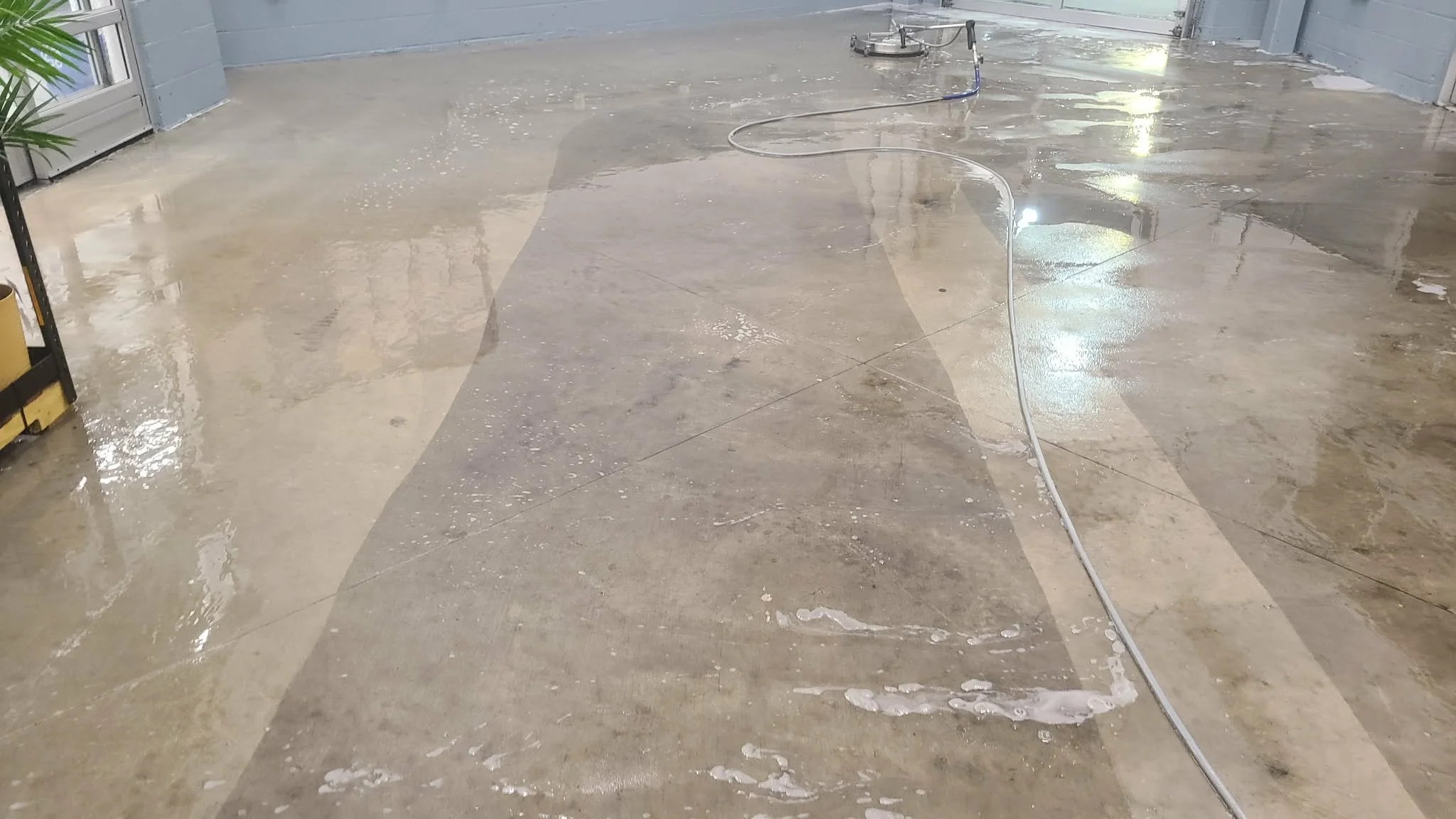 Surface cleaning commercial space