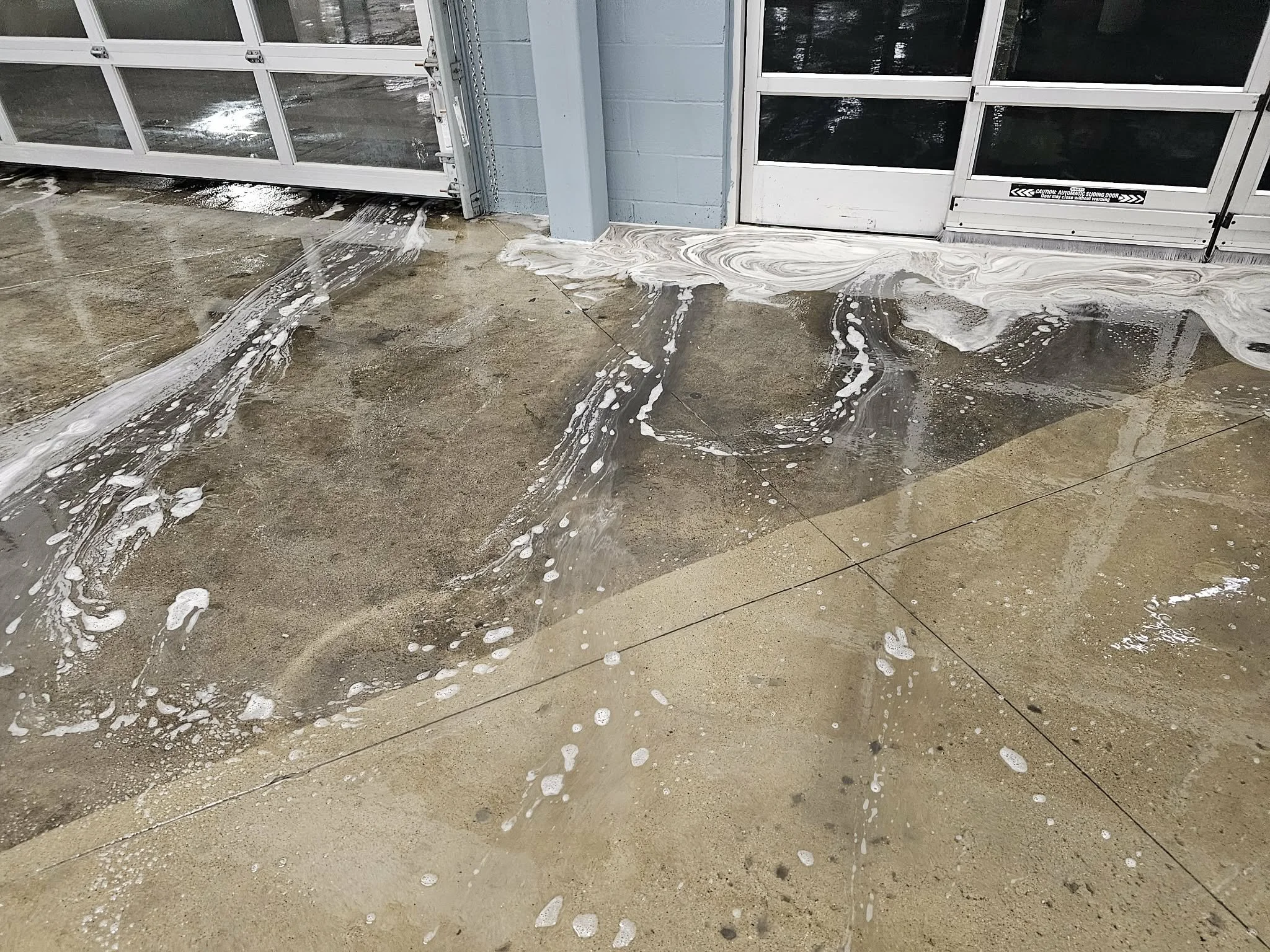 Surface cleaning commercial space