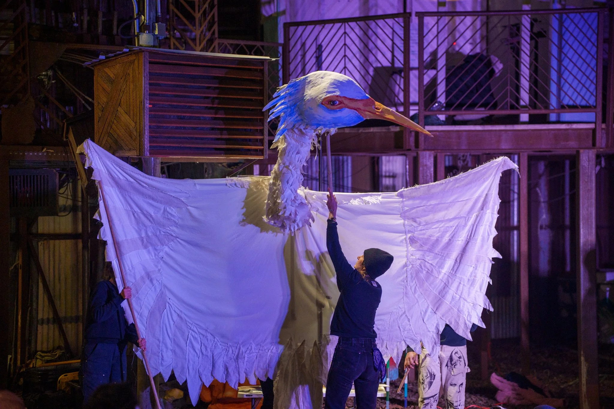 Giant Puppetry Workshop — Session 4 of 4