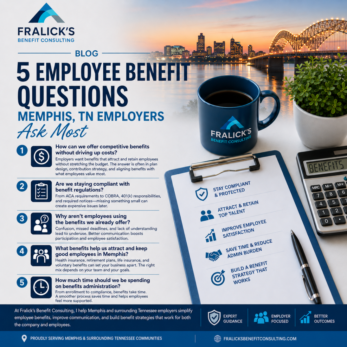 5 Employee Benefit Questions Memphis, TN Employers Ask Most