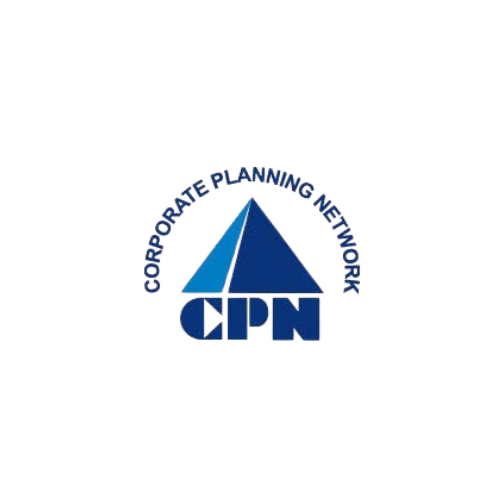 CPN logo with a blue triangular pyramid and an arch of text above it.