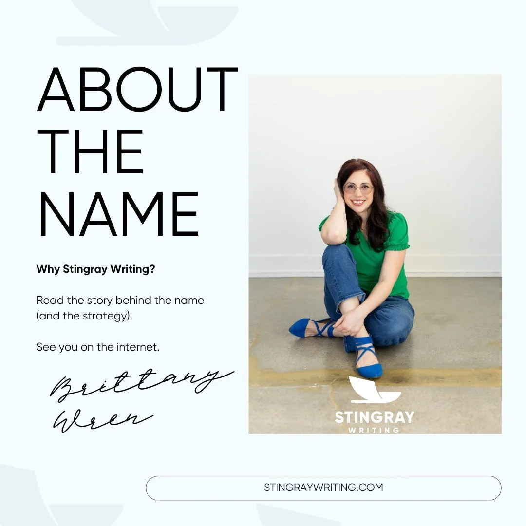 About the name “Stingray Writing”