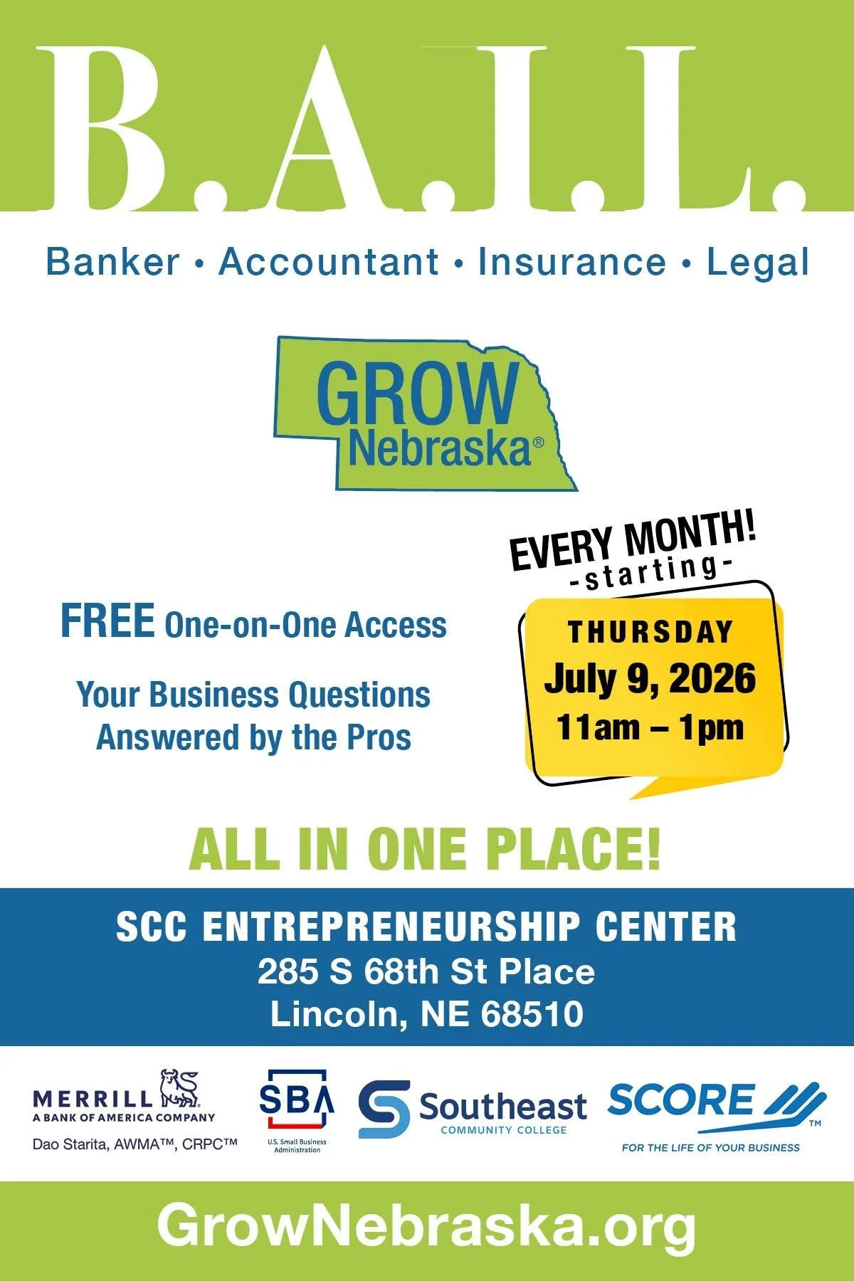 BAIL Lincoln - Free Business Advice, One Roof, Zero Cost