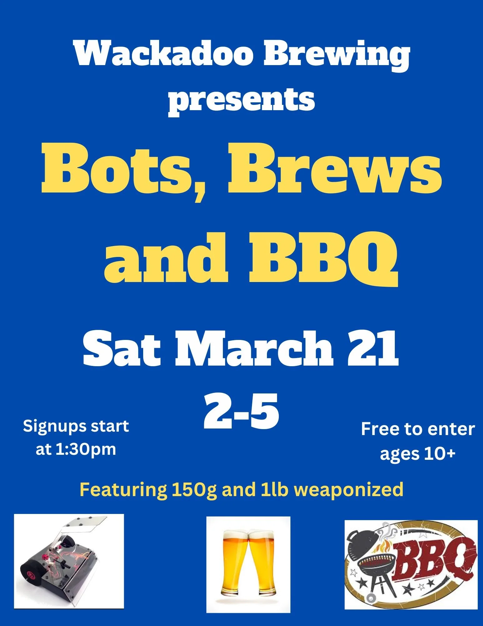 Bots, Brews, and BBQ