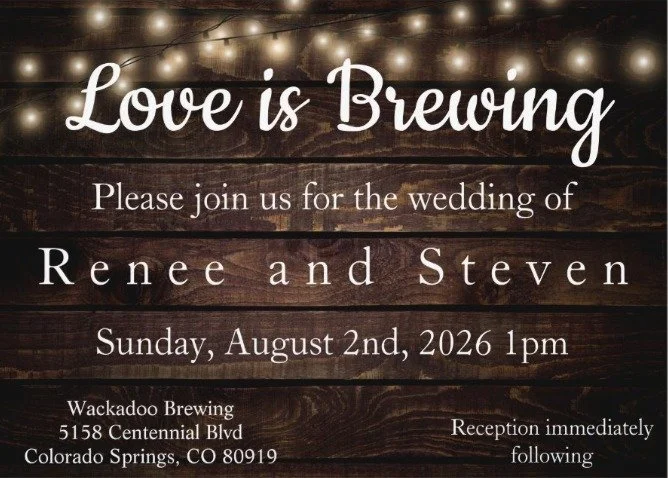 Wedding at the Brewery