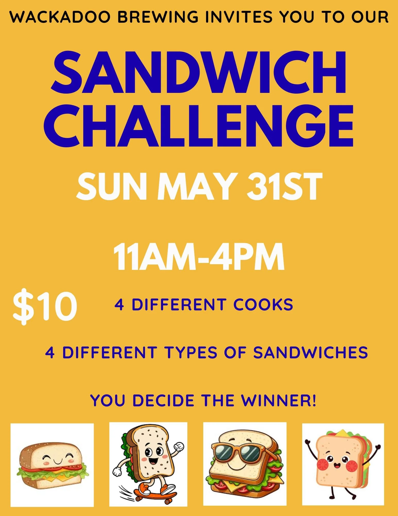Sandwich Challenge