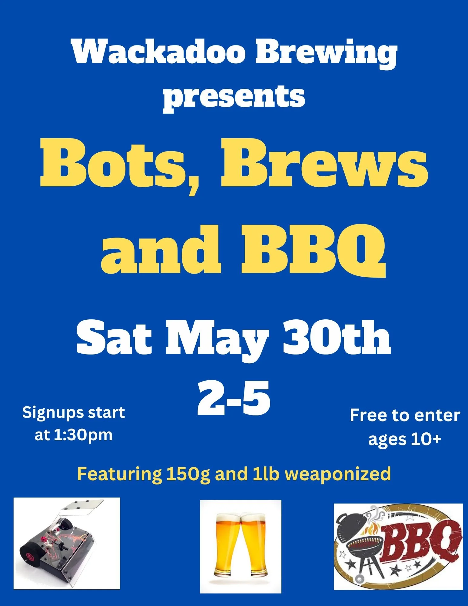 Bots, Brews, and BBQ
