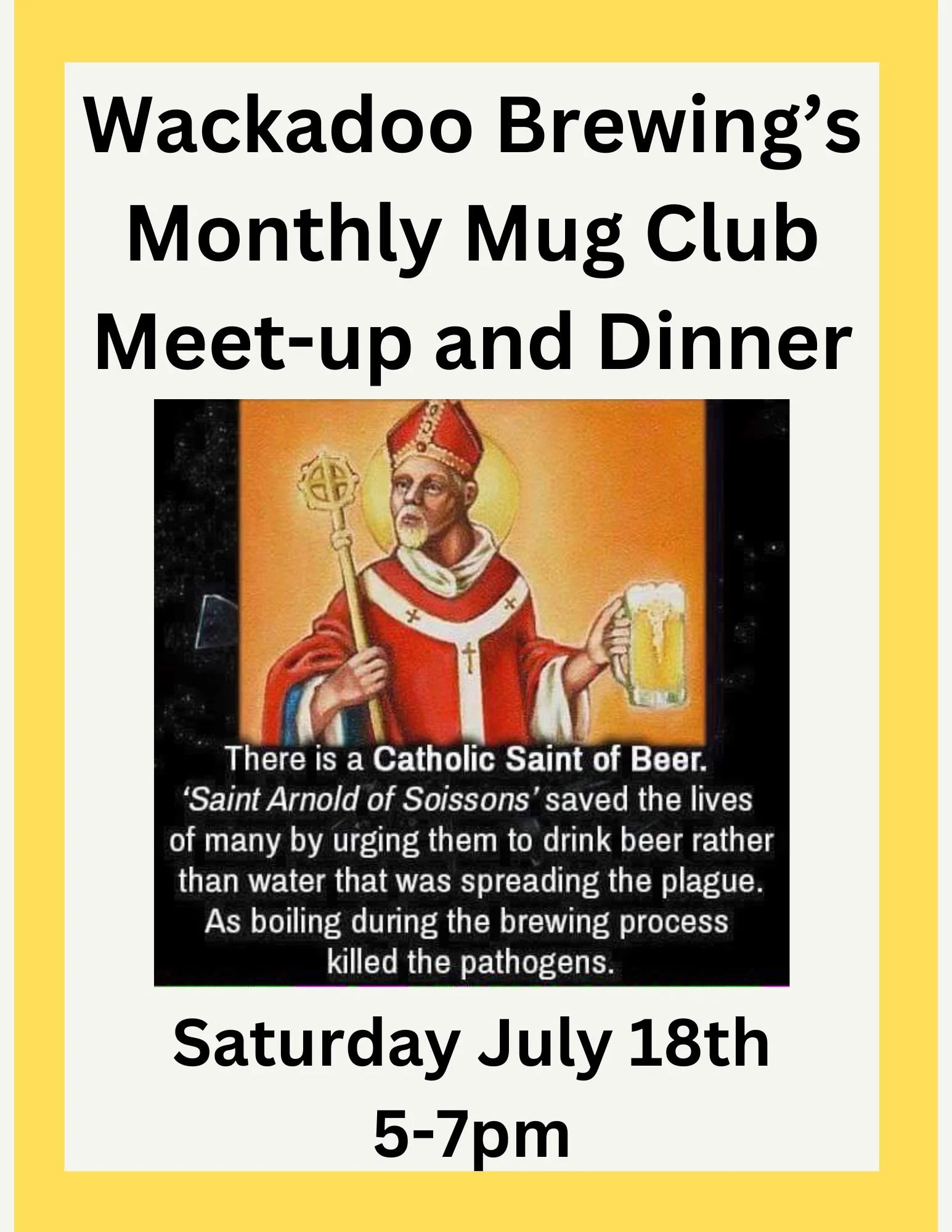 Mug Club Dinner and Get Together